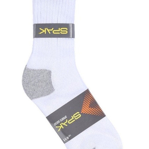 Spak Men''s Crew Socks 4-pack 9-11 - Picture 1 of 3